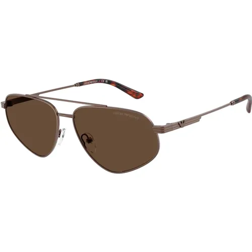 Sonnenbrille Ea2156 Stil 300673 , Herren, Größe: 59 MM - Emporio Armani - Modalova