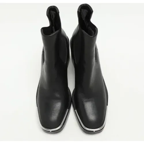 Pre-owned Leather boots , female, Sizes: 6 UK - Alexander Wang Pre-owned - Modalova