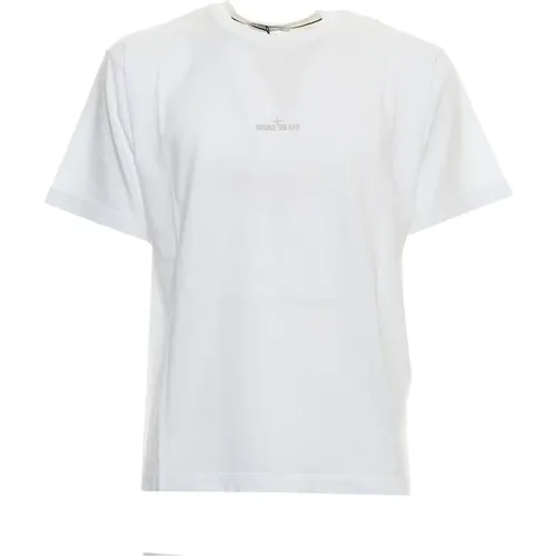 T-Shirts & Polos for Men , male, Sizes: S, L - Stone Island - Modalova