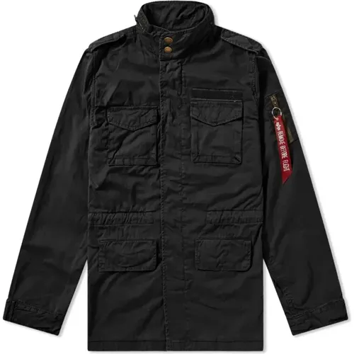 Huntington M-65 Jacket , male, Sizes: S - alpha industries - Modalova