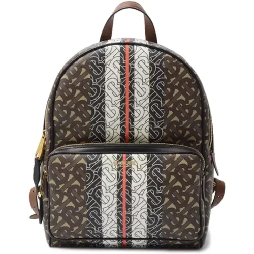 Pre-owned Canvas backpacks , female, Sizes: ONE SIZE - Burberry Vintage - Modalova