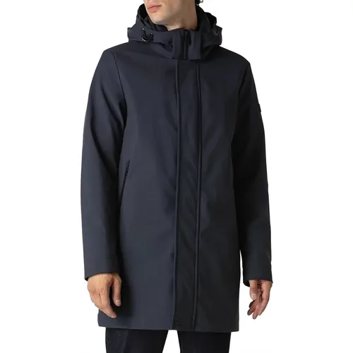 Technical Hooded Coat Albali , male, Sizes: XL - Peuterey - Modalova