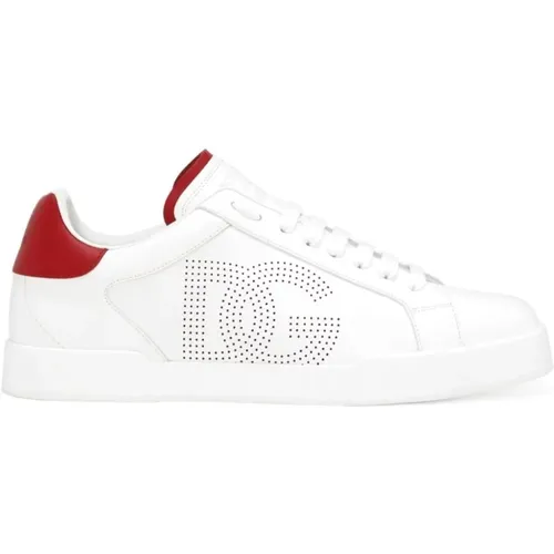 Stylische Sneakers , Herren, Größe: 41 1/2 EU - Dolce & Gabbana - Modalova