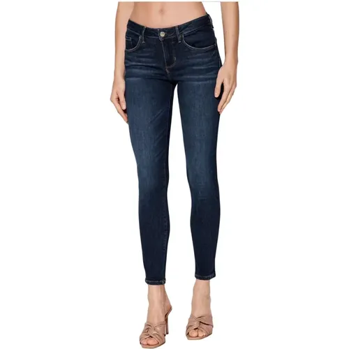 Annette Skinny Fit Denim Jeans , Damen, Größe: W27 L32 - Guess - Modalova