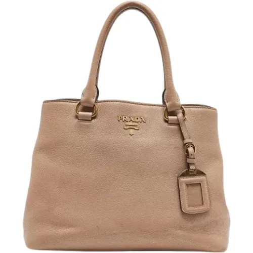 Pre-owned Leather totes , female, Sizes: ONE SIZE - Prada Vintage - Modalova