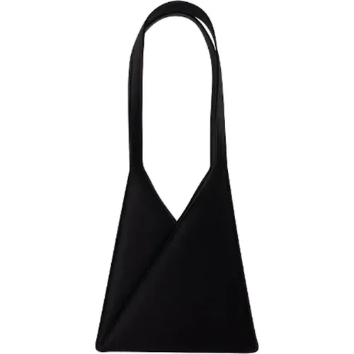 Luxurious Satin Shoulder Bag , female, Sizes: ONE SIZE - Maison Margiela - Modalova