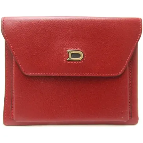 Pre-owned Leather wallets , female, Sizes: ONE SIZE - Delvaux Pre-owned - Modalova