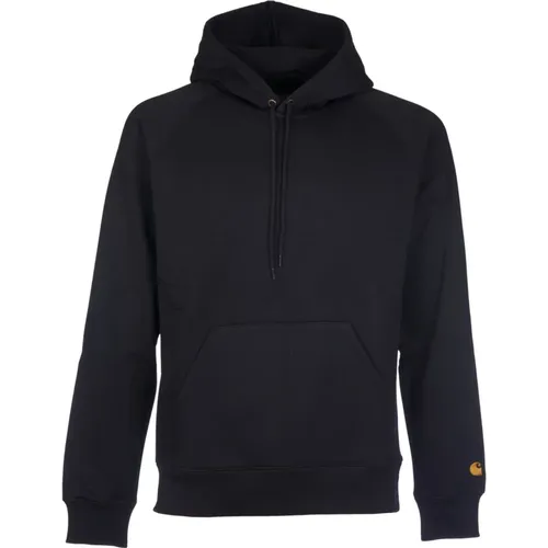 Schwarzer Kapuzenpullover Chase Stil - Carhartt WIP - Modalova