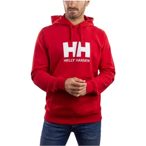 Hoodie with Logo , male, Sizes: S, 2XL - Helly Hansen - Modalova