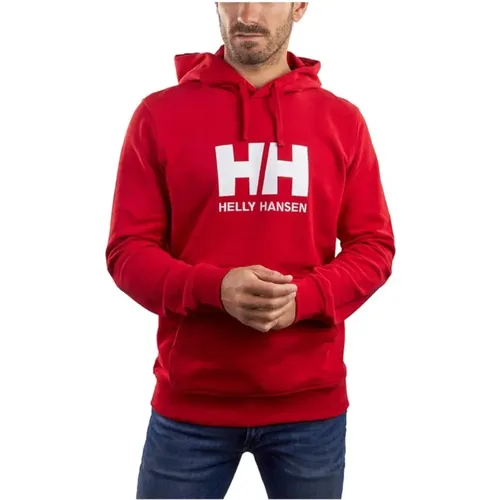 Hoodie with Logo , male, Sizes: S, 2XL, L, XL - Helly Hansen - Modalova