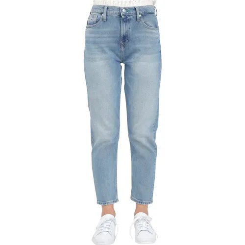 Helle Denim Slim Fit Jeans , Damen, Größe: W29 - Tommy Jeans - Modalova