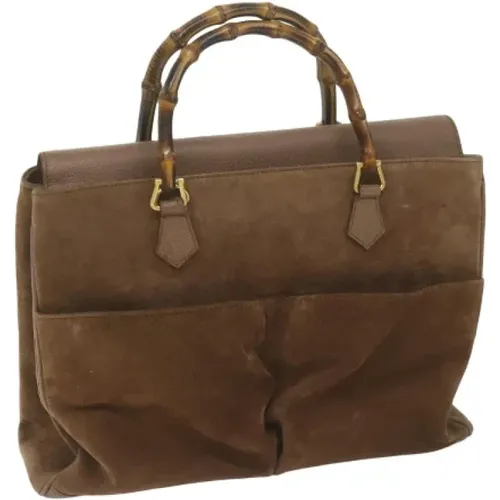 Pre-owned Wildleder handtaschen - Gucci Vintage - Modalova