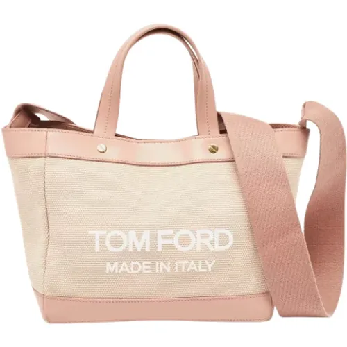 Pre-owned Canvas totes , female, Sizes: ONE SIZE - Tom Ford Pre-owned - Modalova