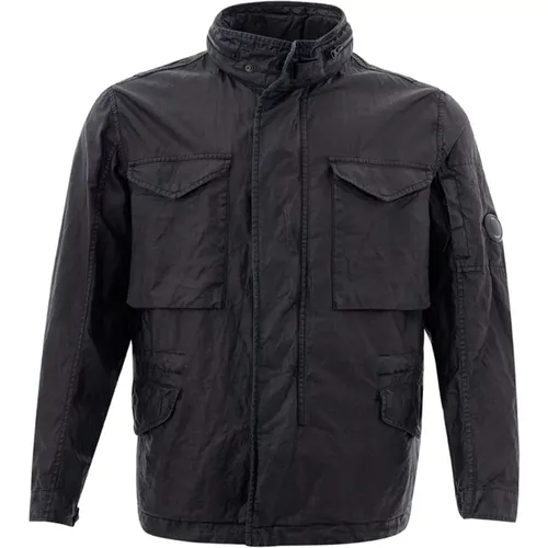 Wax Effect Jacket , male, Sizes: L - C.P. Company - Modalova