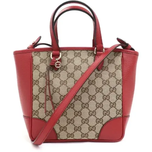 Pre-owned Canvas totes , female, Sizes: ONE SIZE - Gucci Vintage - Modalova