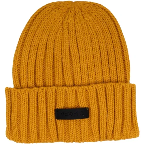 Mustard Colored Ibi Hat , male, Sizes: ONE SIZE - People of Shibuya - Modalova