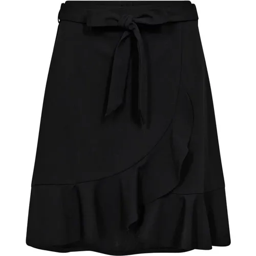 Feminine Emmycc Skirt with Ruffle Edges , female, Sizes: XS - Co'Couture - Modalova