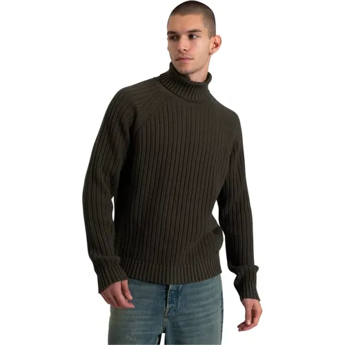 Baumwoll Rollkragenpullover - Hugo Boss - Modalova