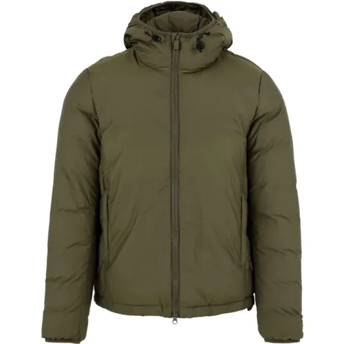 Front Zip Hooded Jacket , male, Sizes: 2XL, XL, S - Aspesi - Modalova