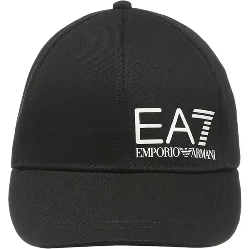 Cc010 Trucker Hats , male, Sizes: ONE SIZE - Emporio Armani EA7 - Modalova
