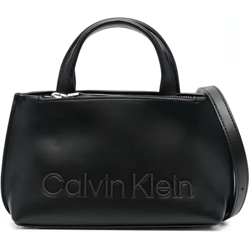 Stylish Tote Bag for Weekend Getaways , female, Sizes: ONE SIZE - Calvin Klein - Modalova