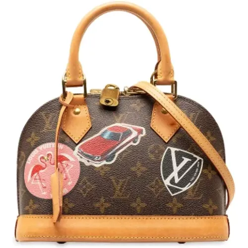 Pre-owned Leather handbags , female, Sizes: ONE SIZE - Louis Vuitton Vintage - Modalova