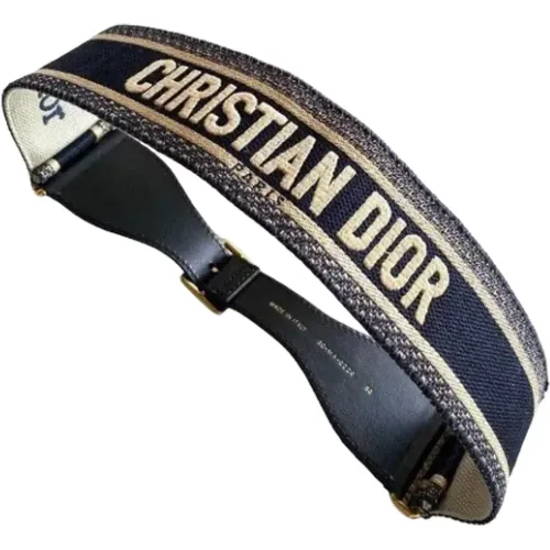 Pre-owned Canvas belts , female, Sizes: ONE SIZE - Dior Vintage - Modalova