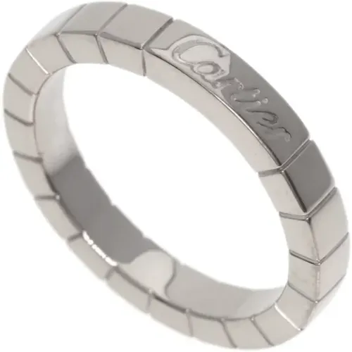 Pre-owned White Gold rings , female, Sizes: ONE SIZE - Cartier Vintage - Modalova