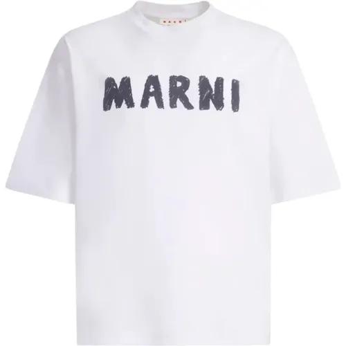 Casual T-Shirt , male, Sizes: M, L, 2XL, XL - Marni - Modalova