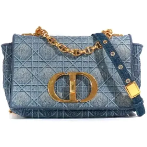 Pre-owned Denim dior-bags , female, Sizes: ONE SIZE - Dior Vintage - Modalova