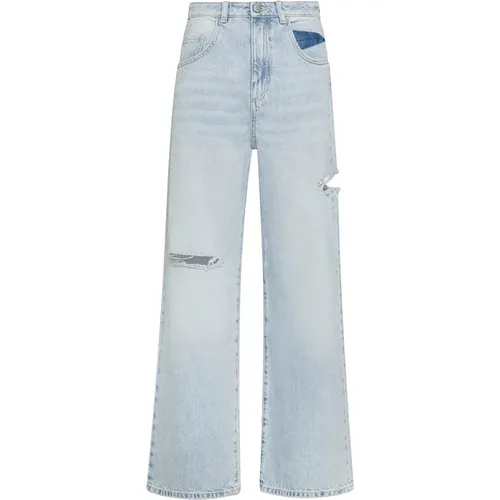 Poppy Cotton Ripped Jeans , female, Sizes: W24, W25 - Icon Denim - Modalova