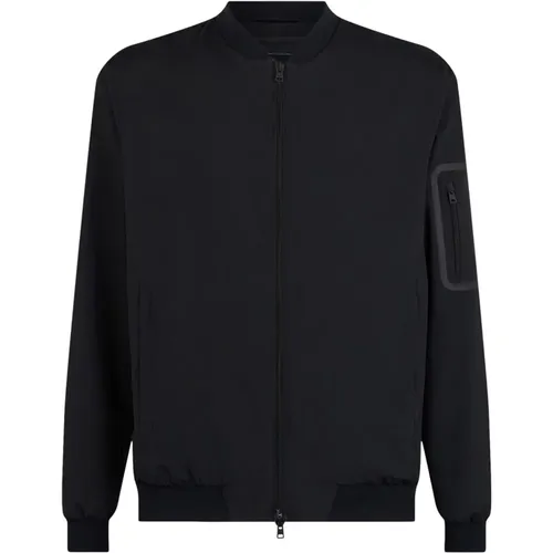 Stilvoller Zip-Through-Sweatshirt für Männer , Herren, Größe: XL - Herno - Modalova
