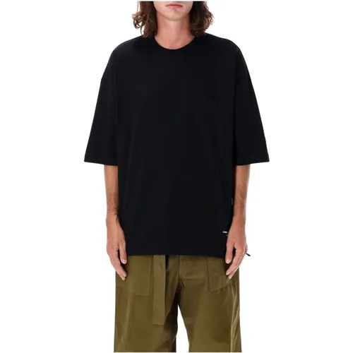 Drawstring T-Shirt Street Style , male, Sizes: L - Comme des Garçons - Modalova