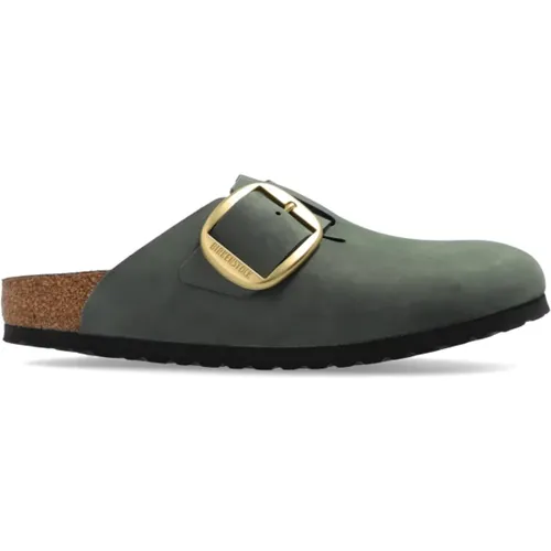 Boston Big Buckle Slippers , Damen, Größe: 38 EU - Birkenstock - Modalova