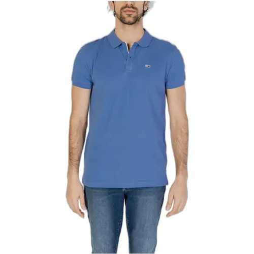 Polo Shirts , male, Sizes: M, L, XL, 2XL, S, 3XL - Tommy Jeans - Modalova