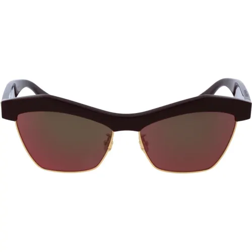 Mirror Lens Sunglasses , female, Sizes: 57 MM - Bottega Veneta - Modalova