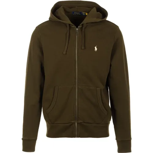 Braune Pullover , Herren, Größe: L - Ralph Lauren - Modalova