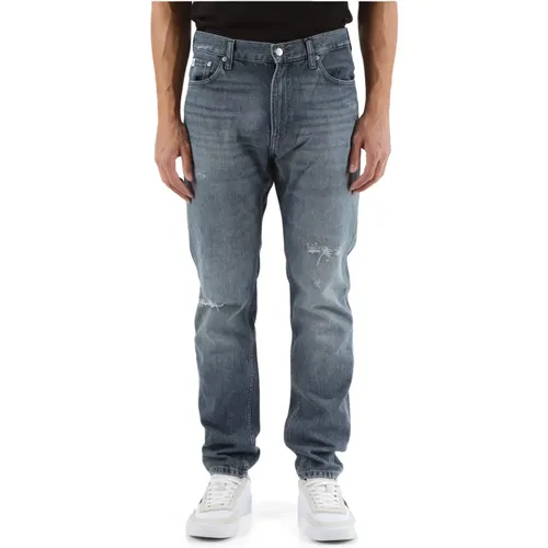 Denim-Jeans mit fünf Taschen , Herren, Größe: W30 - Calvin Klein Jeans - Modalova