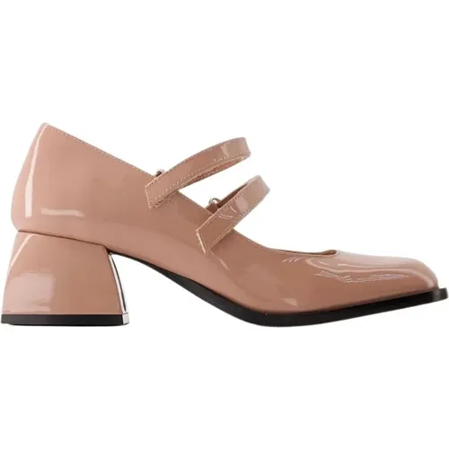 Leather Bulla Bacara Pumps , female, Sizes: 3 UK, 6 UK, 4 UK - Nodaleto - Modalova