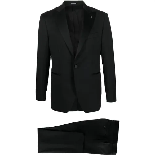Wool Suit Jacket Trousers , male, Sizes: 2XL - Tagliatore - Modalova