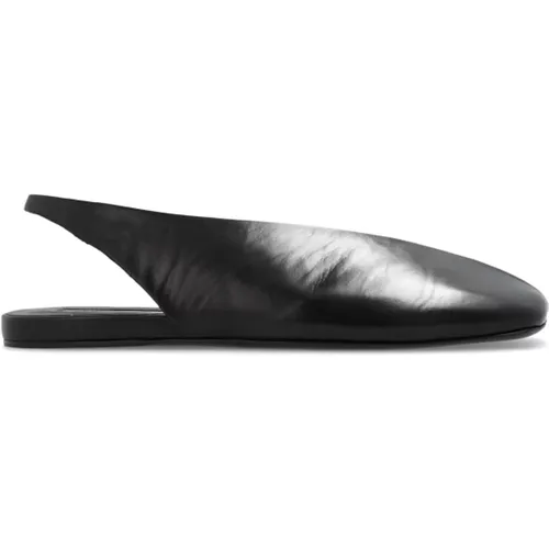 Leather Ballet Flats , female, Sizes: 3 UK - Jil Sander - Modalova