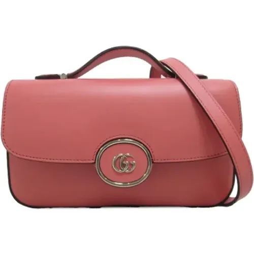 Pre-owned Leather handbags , female, Sizes: ONE SIZE - Gucci Vintage - Modalova