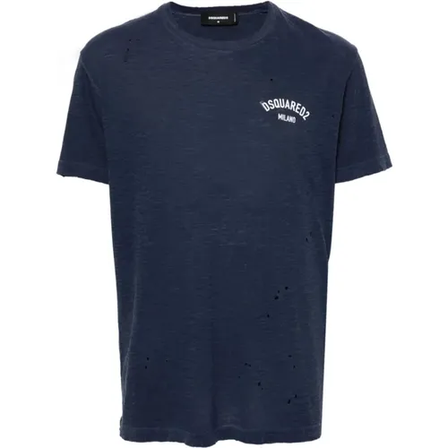 T-shirts and Polos , male, Sizes: 2XL, S, M, L, XL - Dsquared2 - Modalova