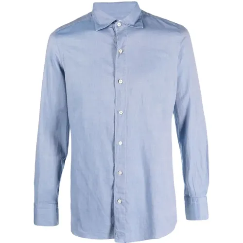 Clear Tokyo Cotton Shirt , male, Sizes: S, 4XL - Finamore - Modalova