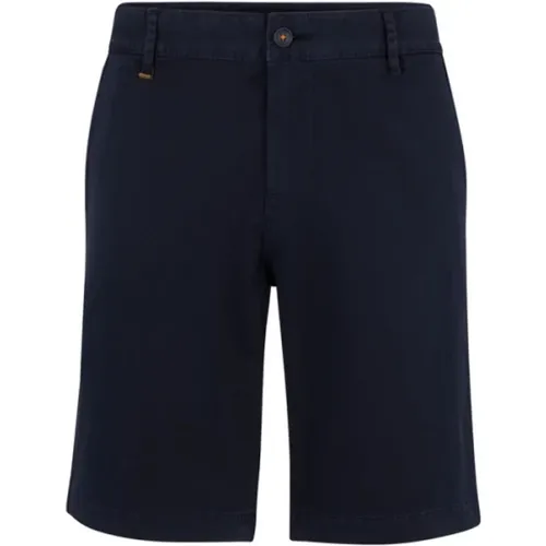 Slim-Fit Stretch Baumwollshorts - Hugo Boss - Modalova