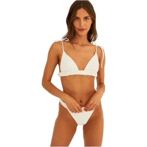 Sunrise Bikini Top Weiß , Damen, Größe: XS - Undress Code - Modalova