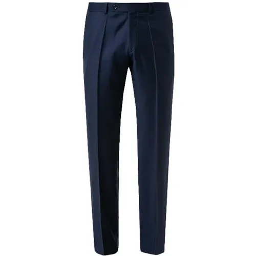 Slim Fit Wool Pants with Pleats , male, Sizes: S - ROY Robson - Modalova