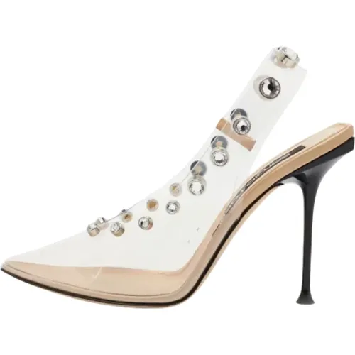 Pre-owned Plastic heels , female, Sizes: 7 UK - Sergio Rossi Pre-owned - Modalova