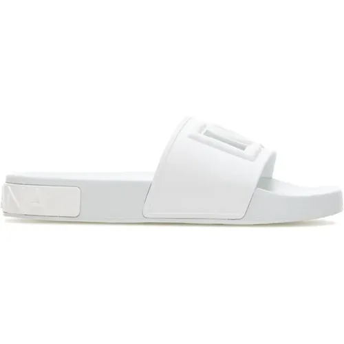 Fashionable Slides Cs1886Ao6668B930 , male, Sizes: 11 UK, 8 UK, 10 UK - Dolce & Gabbana - Modalova