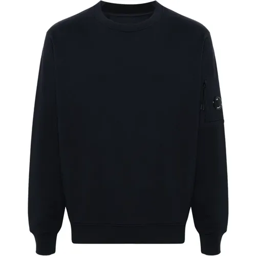 Sweater with Girocollo Style , male, Sizes: L, S, M, XL - C.P. Company - Modalova